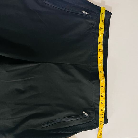 Chicos High Rise Ribbed Side Pull On Pants Size 6 Black - Picture 9 of 11